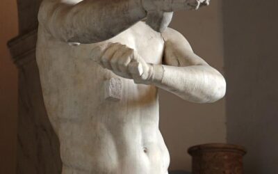 Vicolo dell’Atleta a Trastevere – L’Apoxiòmenos