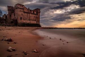 Il castello di Santa Severa presso Roma